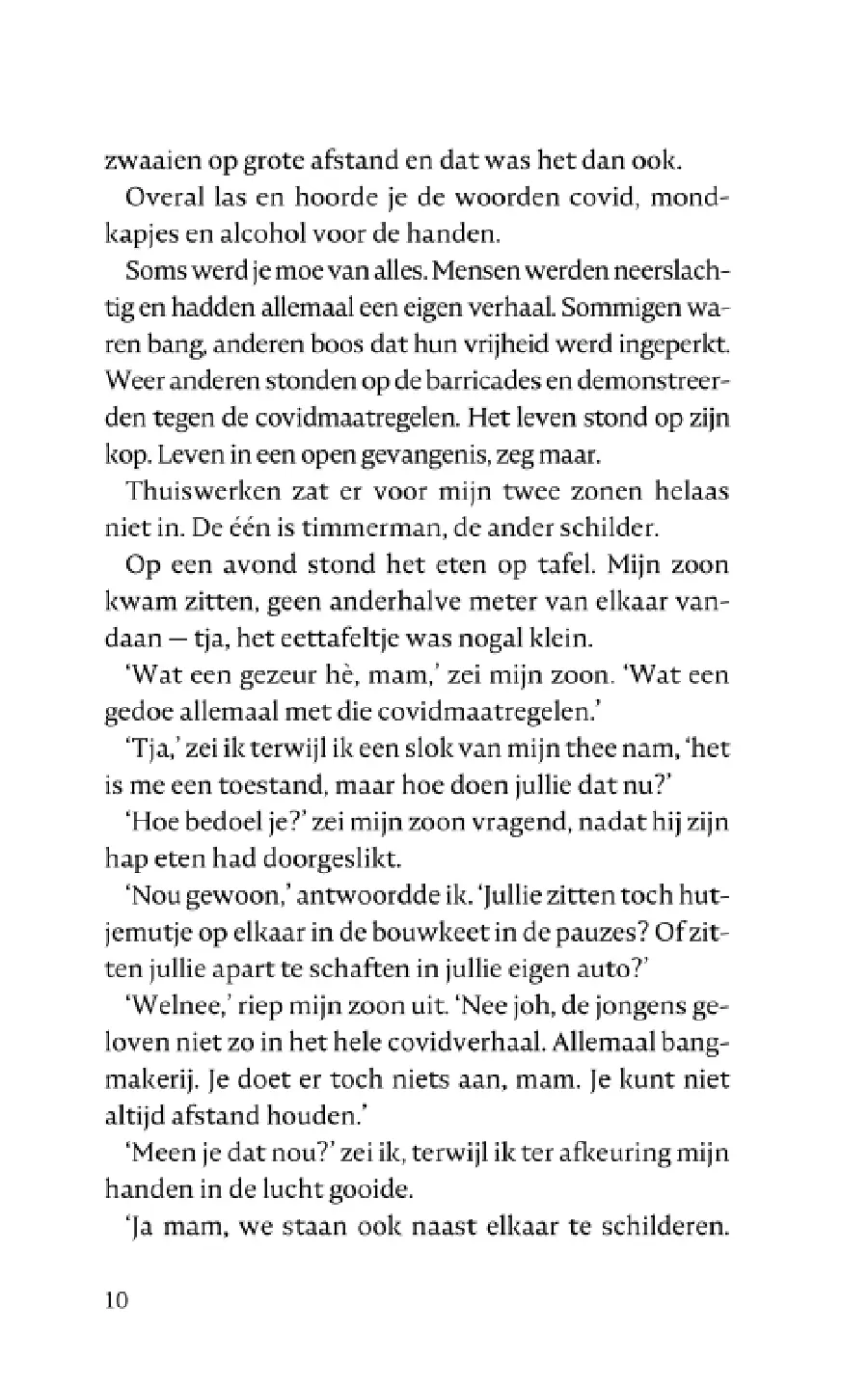 Voorbeeld pagina