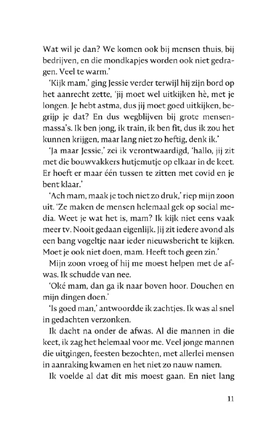 Voorbeeld pagina