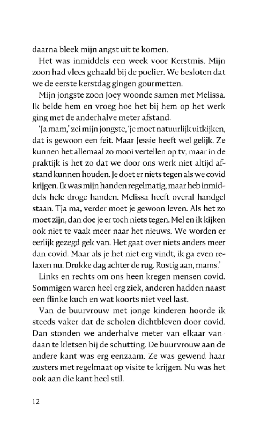 Voorbeeld pagina