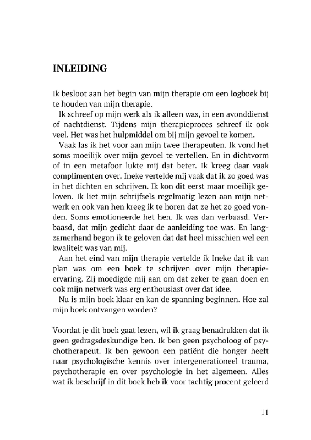 Voorbeeld pagina