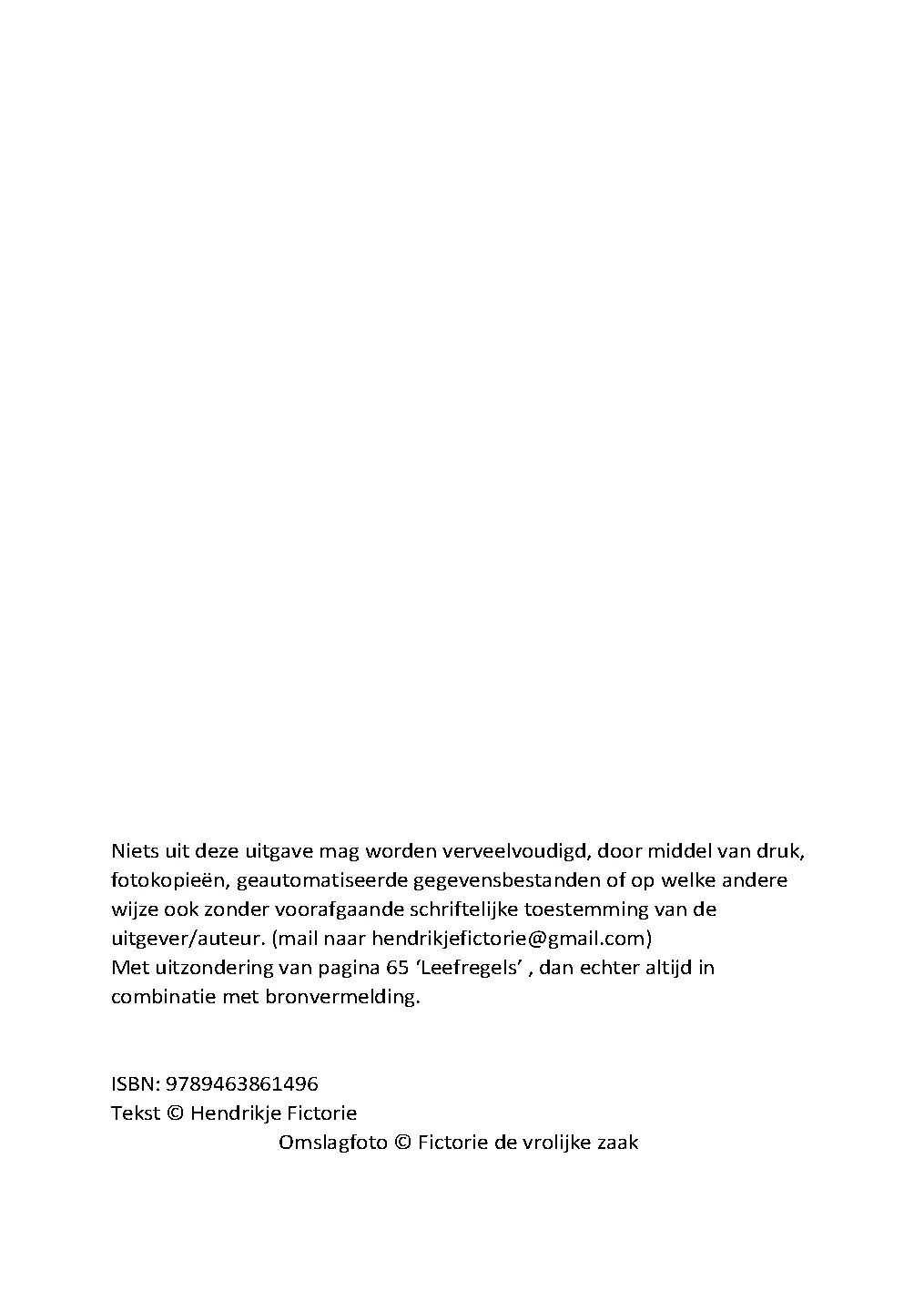 Voorbeeld pagina