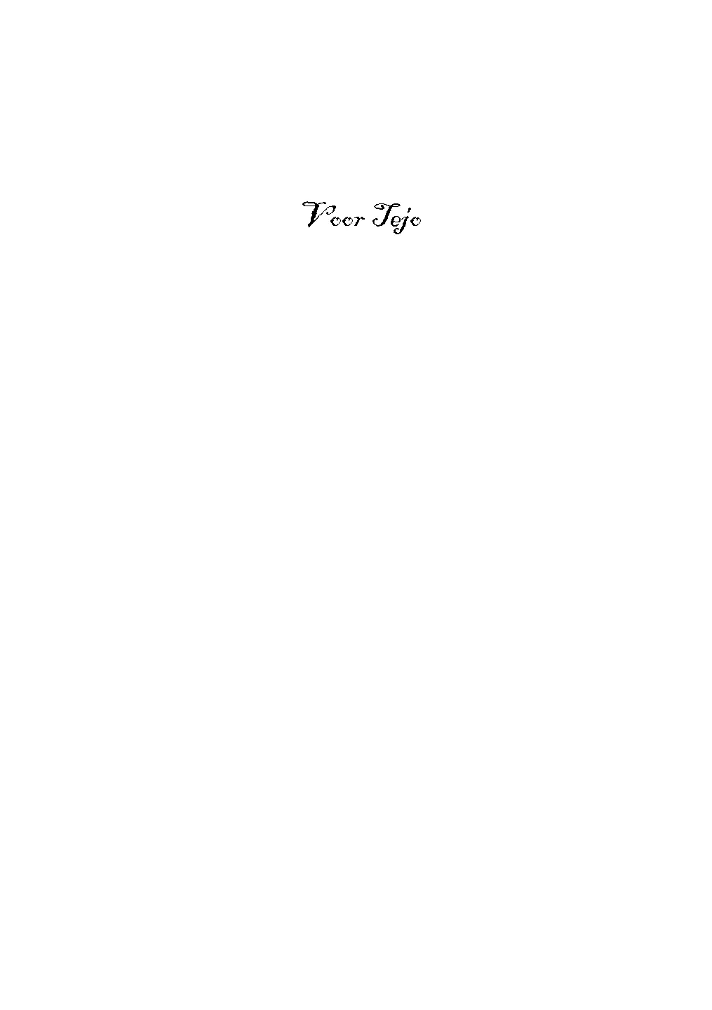 Voorbeeld pagina