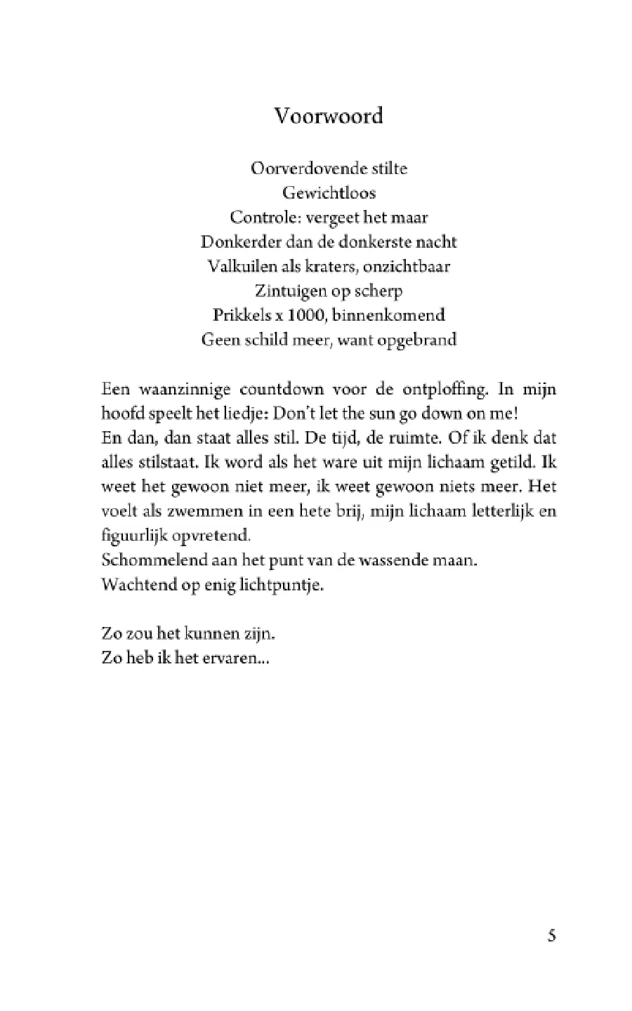 Voorbeeld pagina