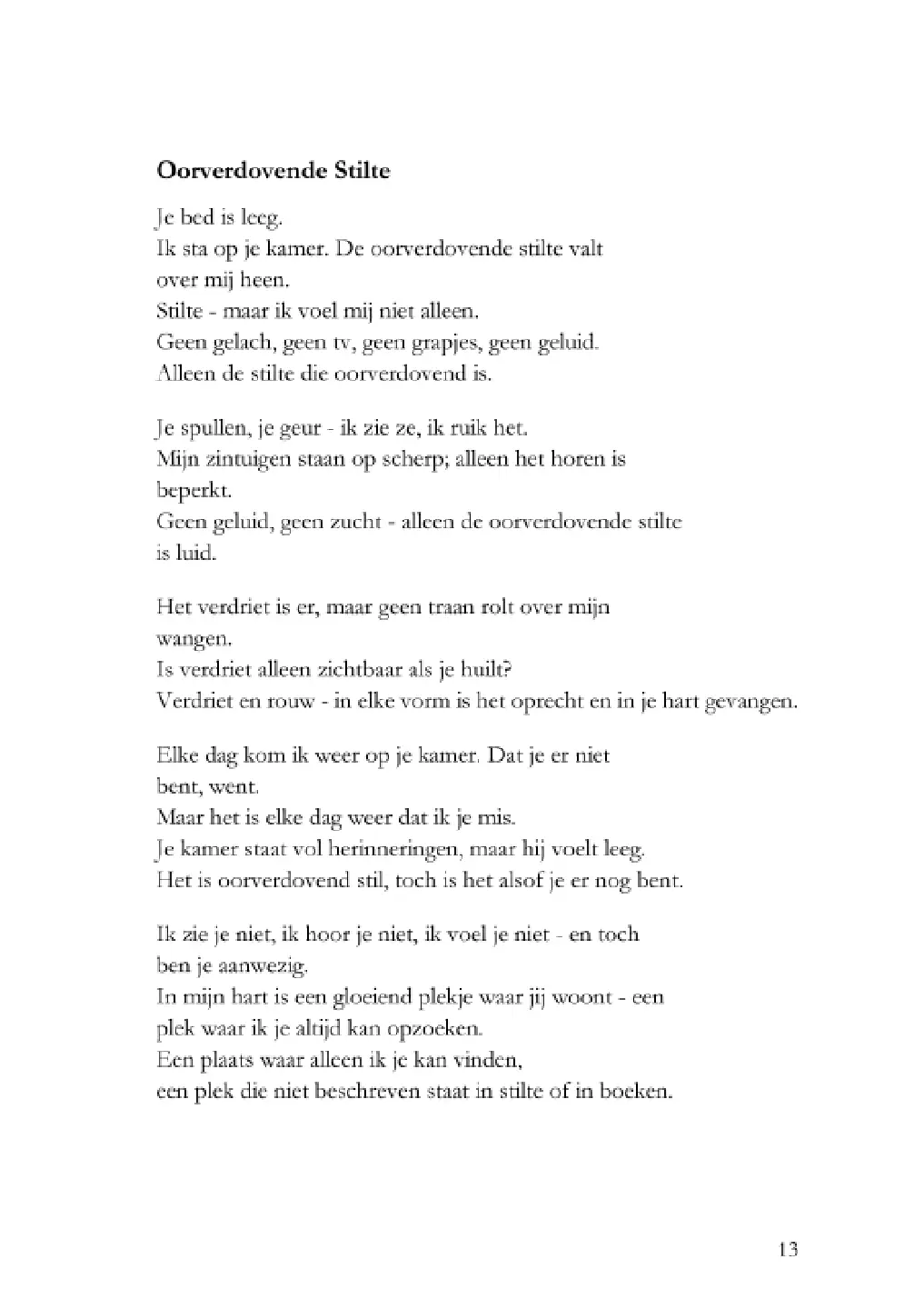 Voorbeeld pagina