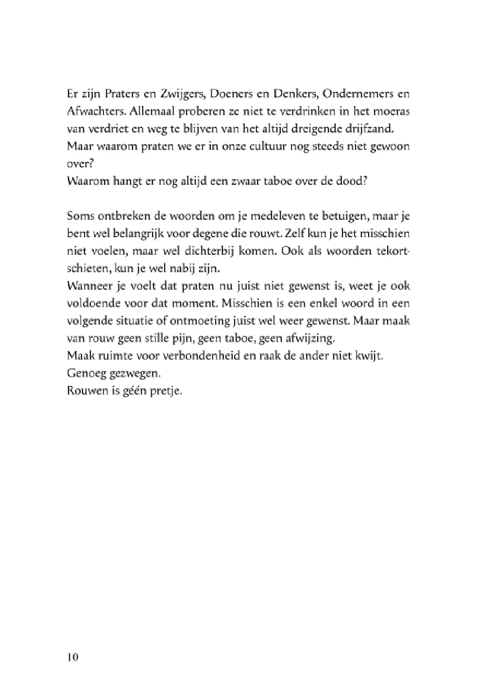 Voorbeeld pagina