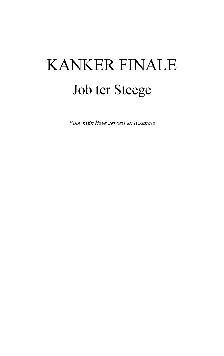 Voorbeeld pagina