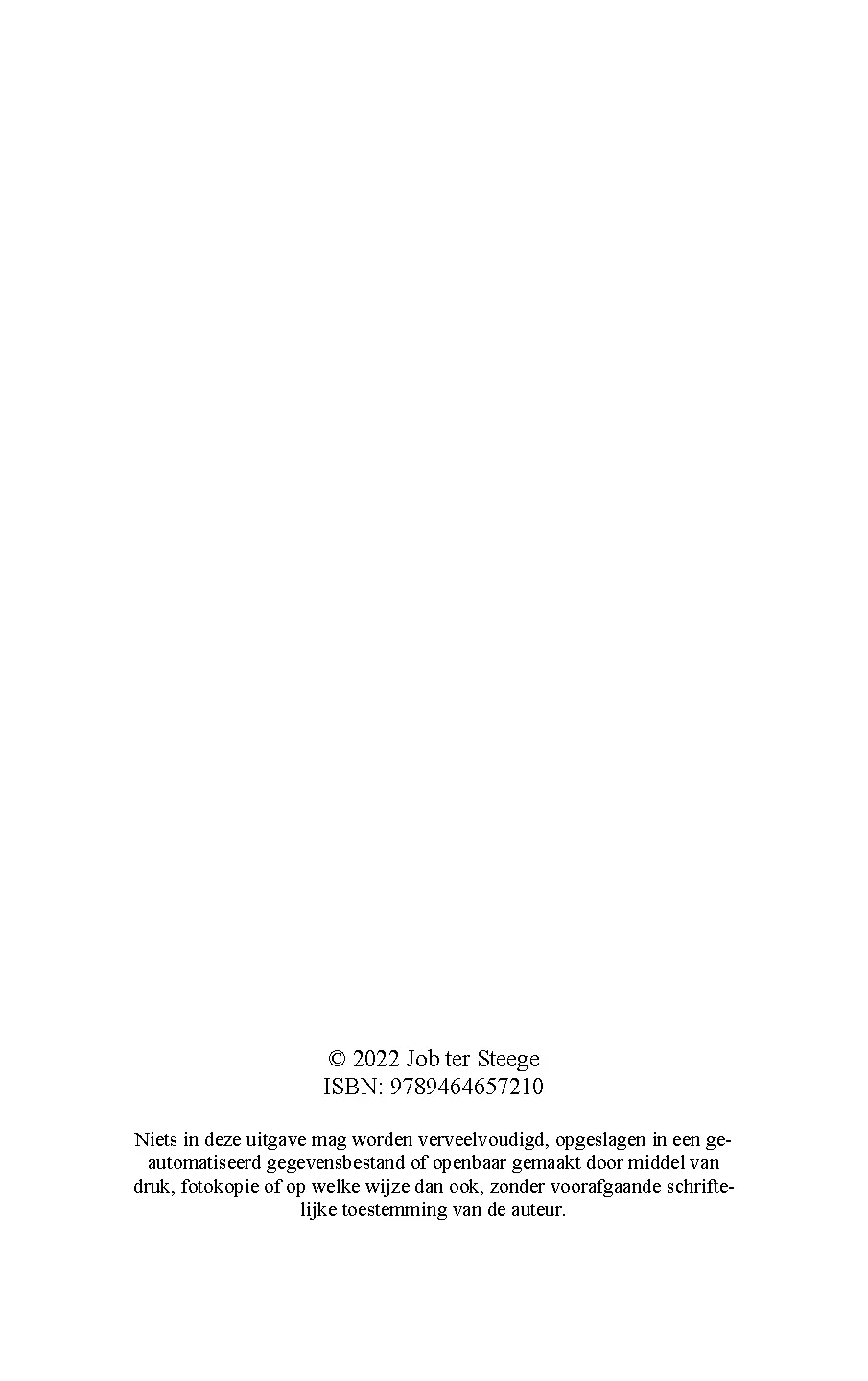 Voorbeeld pagina