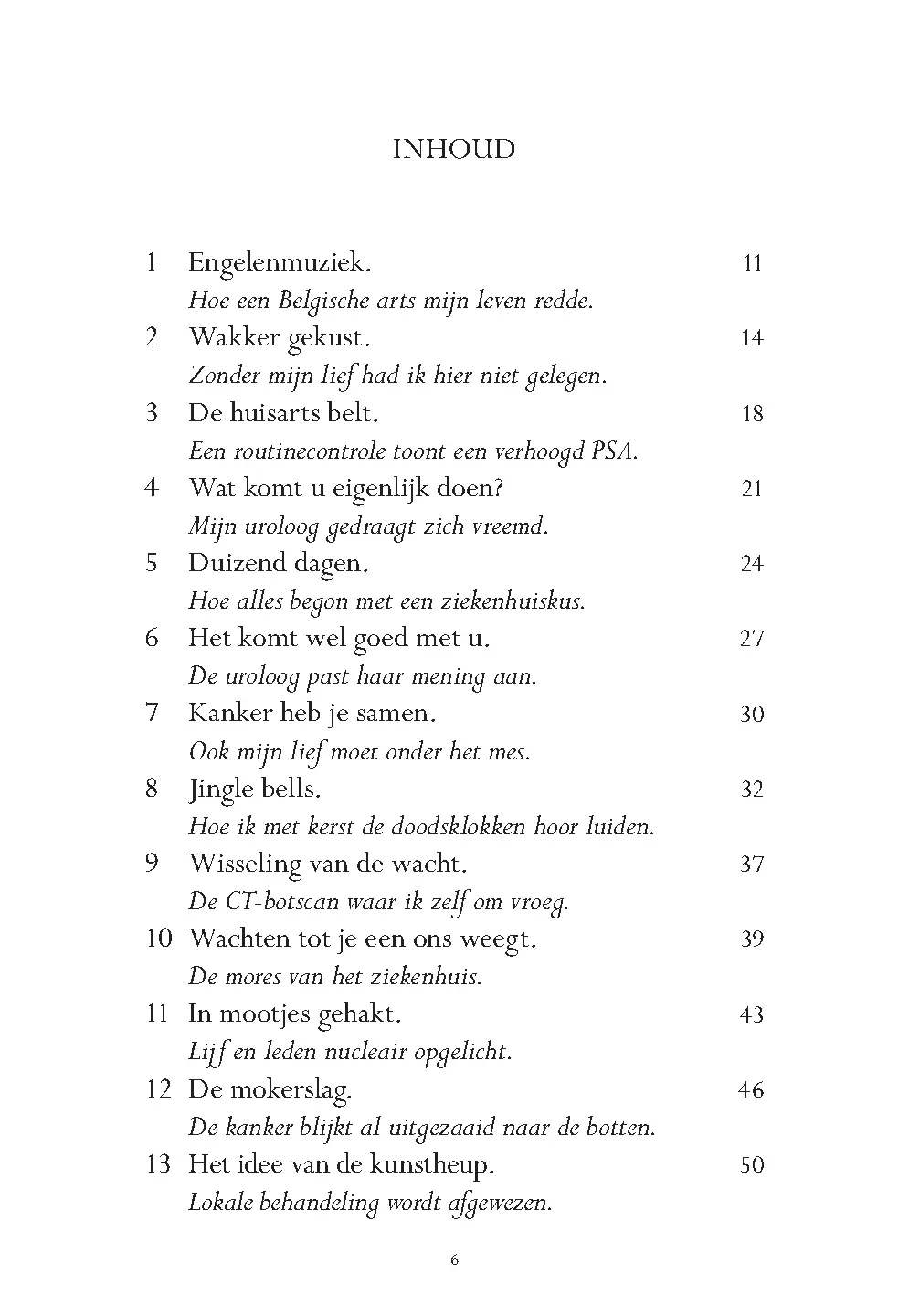 Voorbeeld pagina